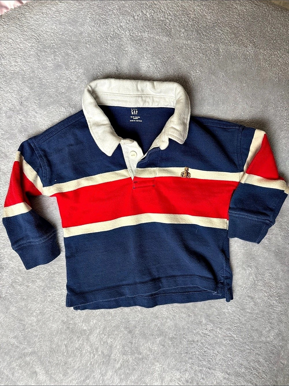 Baby Gap Striped Polo Boys 12-18 Months